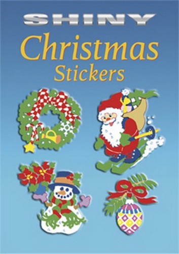 Shiny Christmas Sticker Sticker Set - 11 Stickers