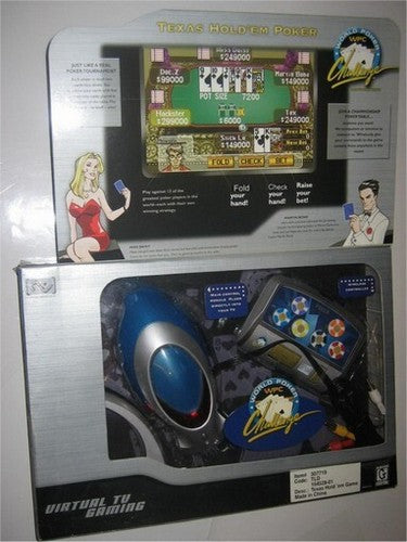 World Poker Challange Las Vegas Texas Hold em Poker Video Gaming System