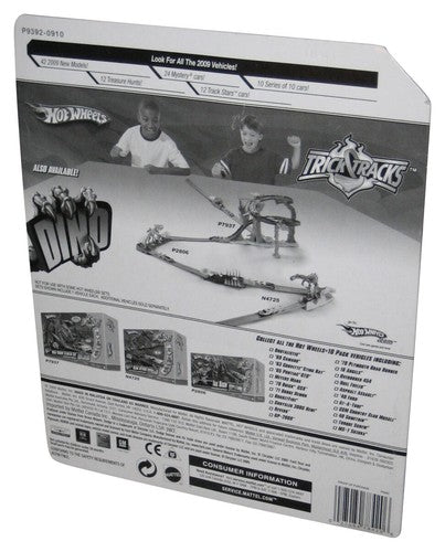 Hot Wheels (2009) Mattel Die-Cast Metal Car 10-Pack Card Set