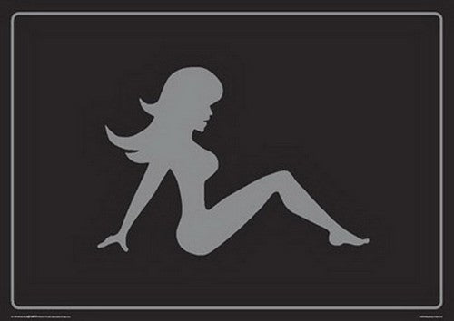 Mud Flap Girl Postcard 46075