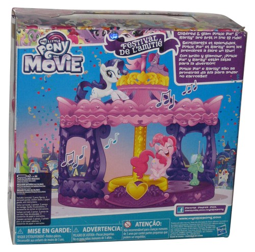 My Little Pony Movie Friendship Festival (2017) Mare-Y-Go-Round Music Playing Toy Set - (Packaging has minor wear)