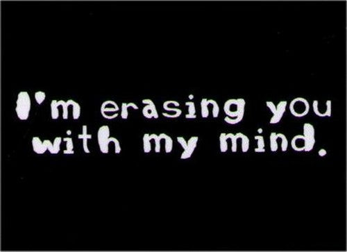 I'm Erasing You With My Mind Magnet DM2212