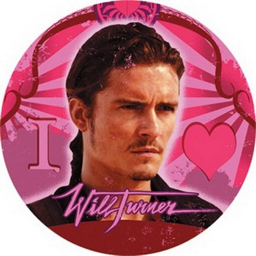 Pirates of The Caribbean I Love Will Button B-DIS-0453