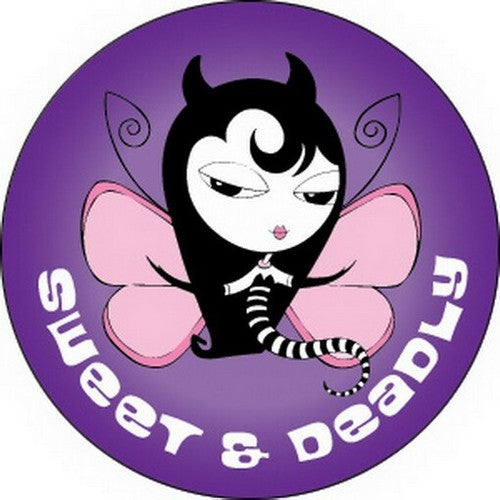 Lil She Creatures Sweet & Deadly Button B-LSC-0001