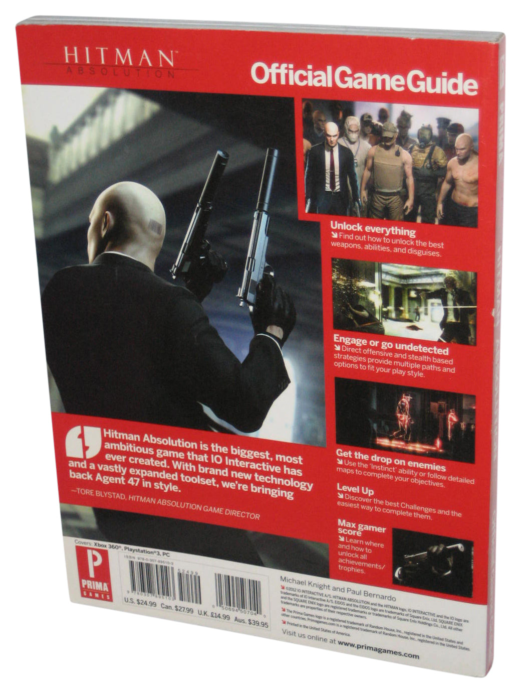 Hitman Absolution Prima Games Official Strategy Guide Book