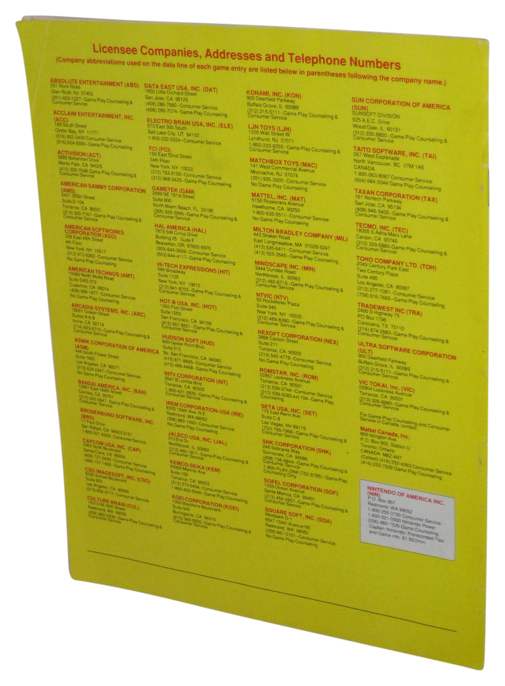 Nintendo Power Pak Source Exclusive Tips NES Vintage Guide Book