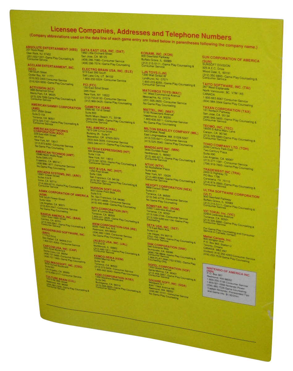 Nintendo Pak Source The Comprehensive GamePak Guide For The NES Book