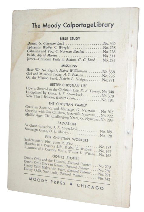 Hosea People Who Forgot God Vintage (1959) Paperback Book