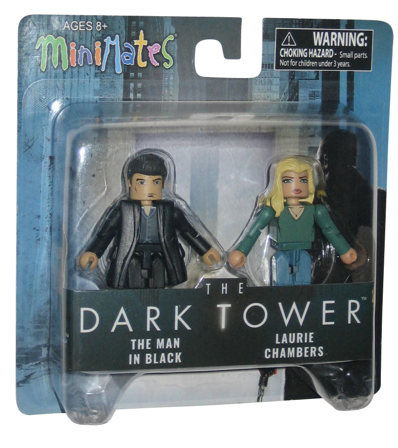 The Dark Tower Man In Black & Laurie Chambers MiniMates Figure Set