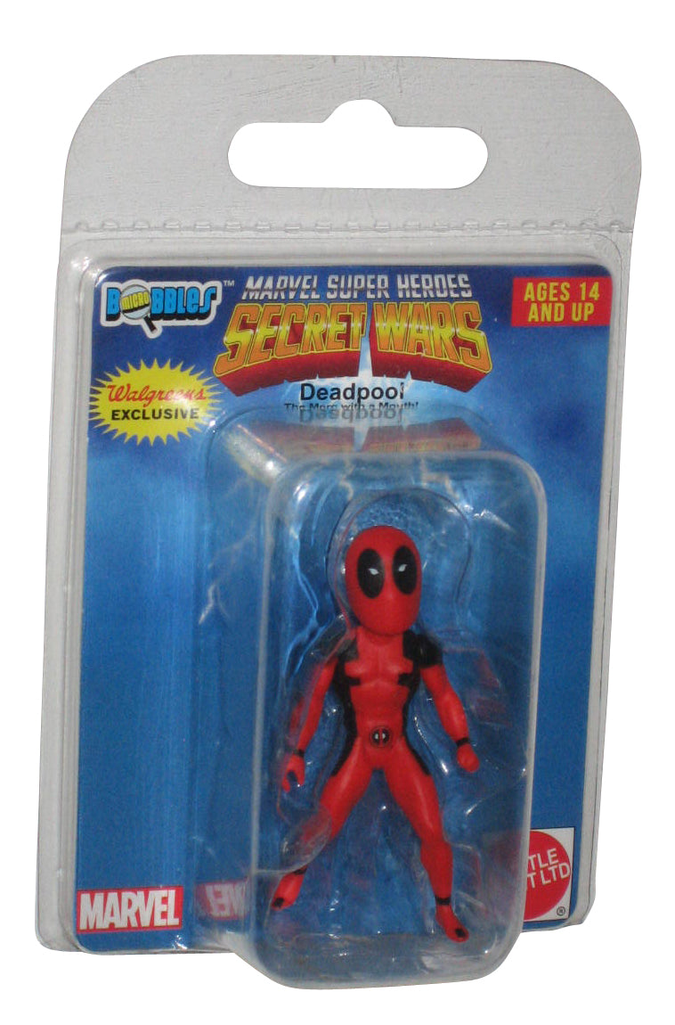 Marvel Super Heroes Secret Wars Micro Bobbles Deadpool Gentle Giant Figure