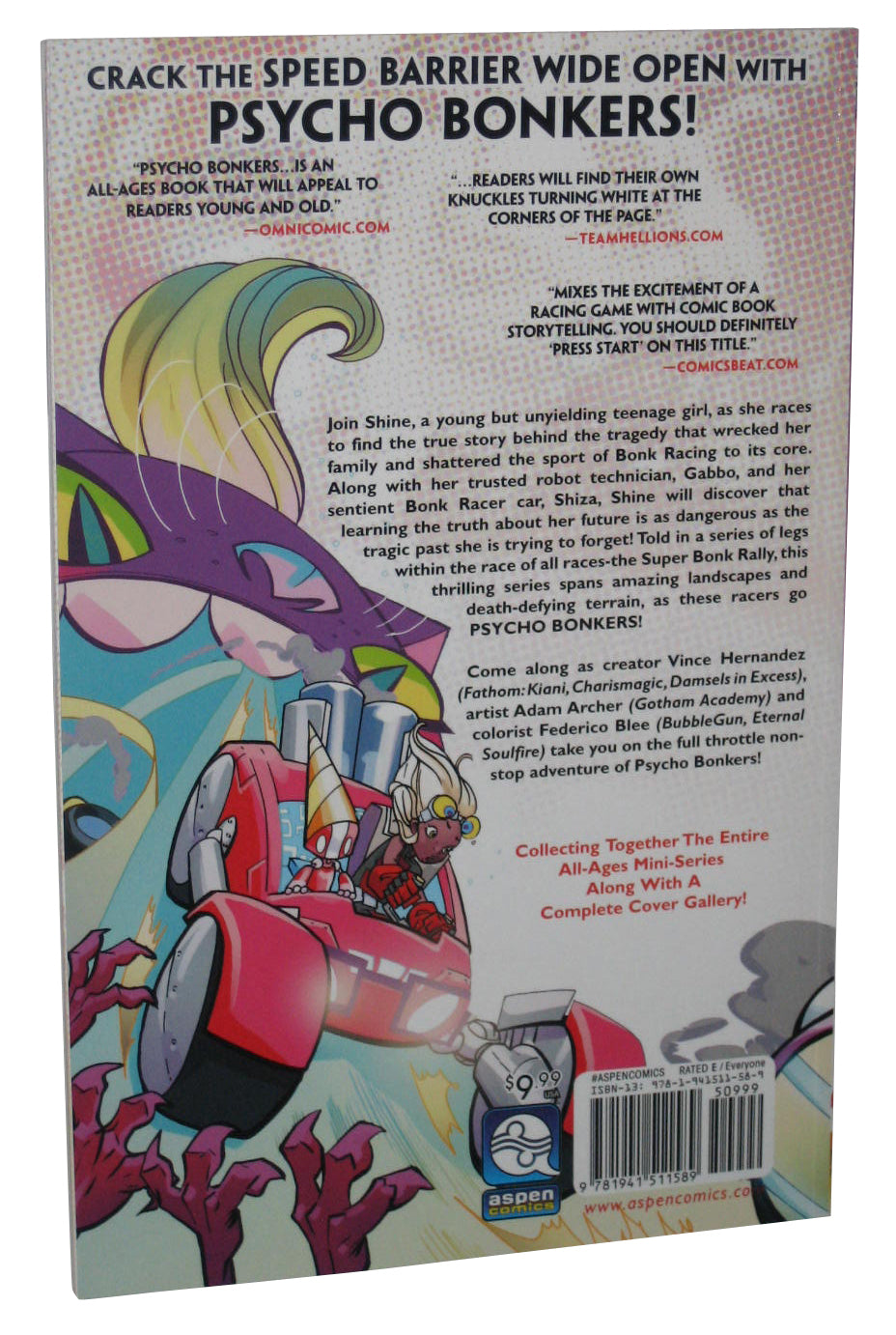 Psycho Bonkers #2 Comic Bento Exclusive Paperback Book