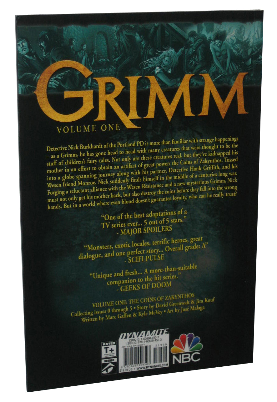 Grimm Volume 1 NBC TV Show Paperback Book