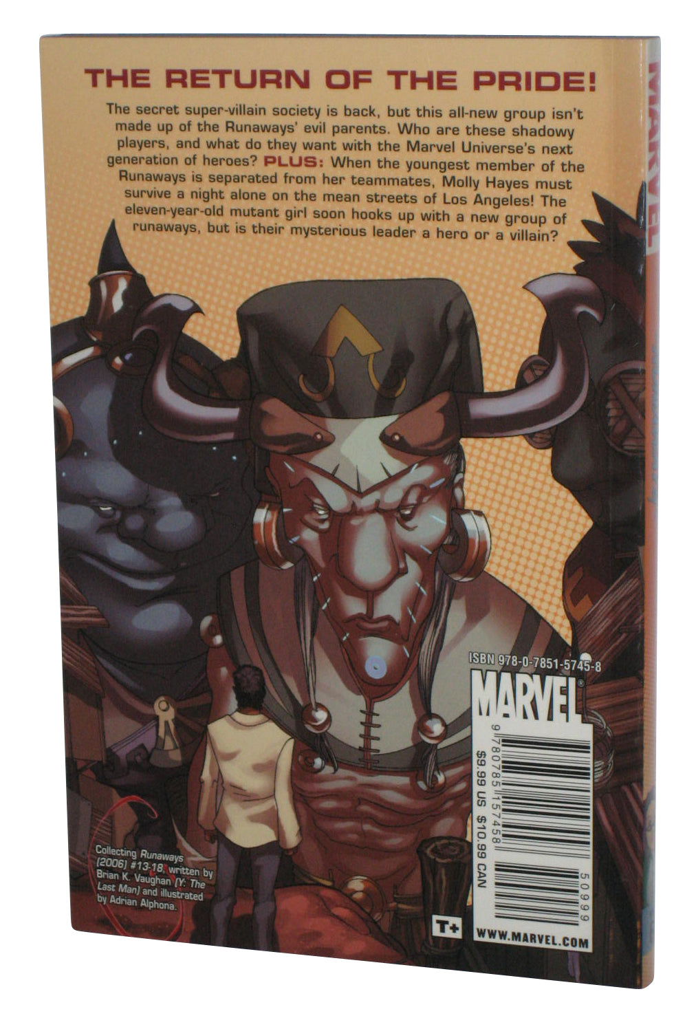 Runaways Volume 6 Parental Guidance Paperback Book - (Brian K. Vaughan)