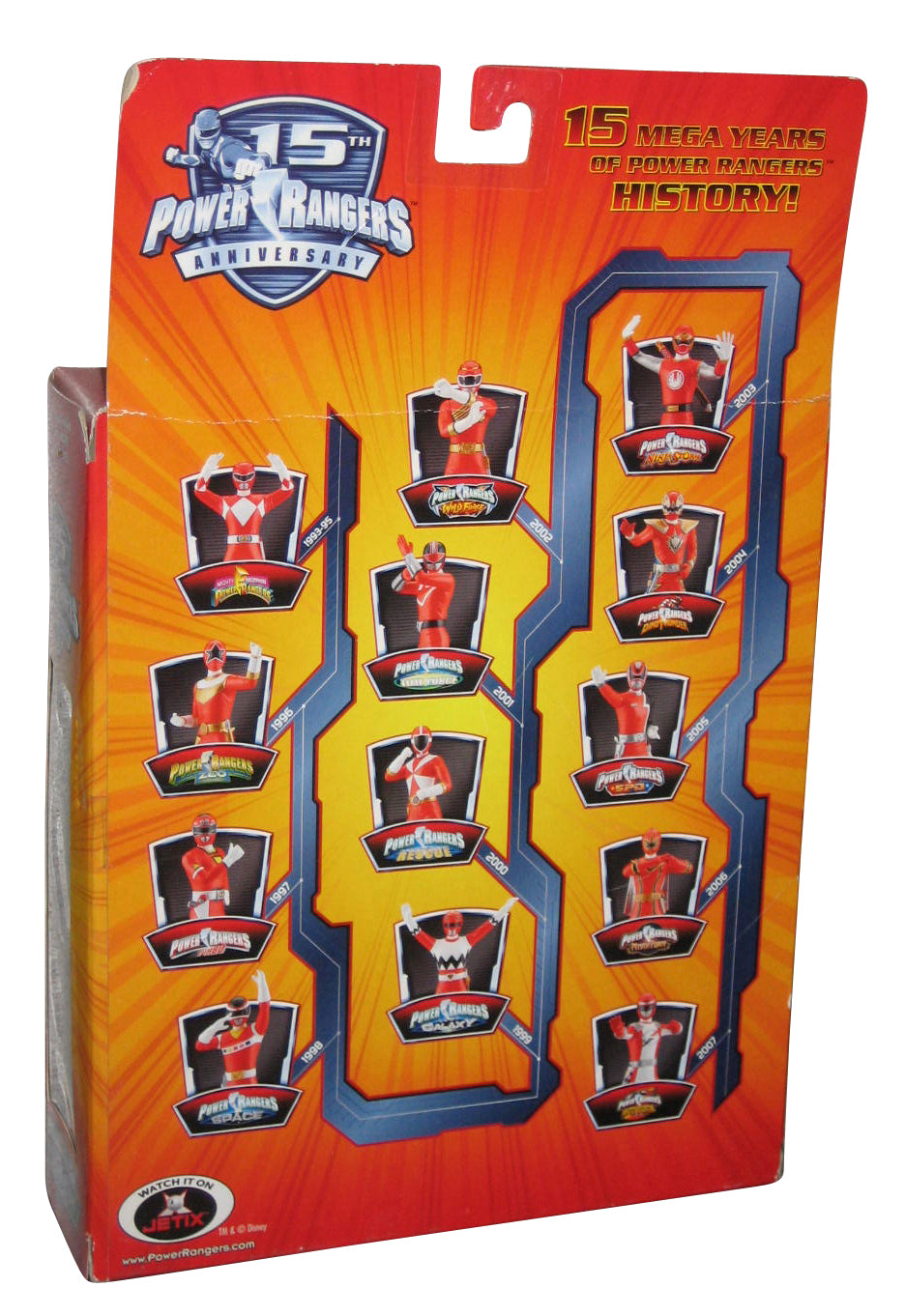 Power Rangers 15th Anniversary Zeo Red Ranger (2007) Bandai Figure