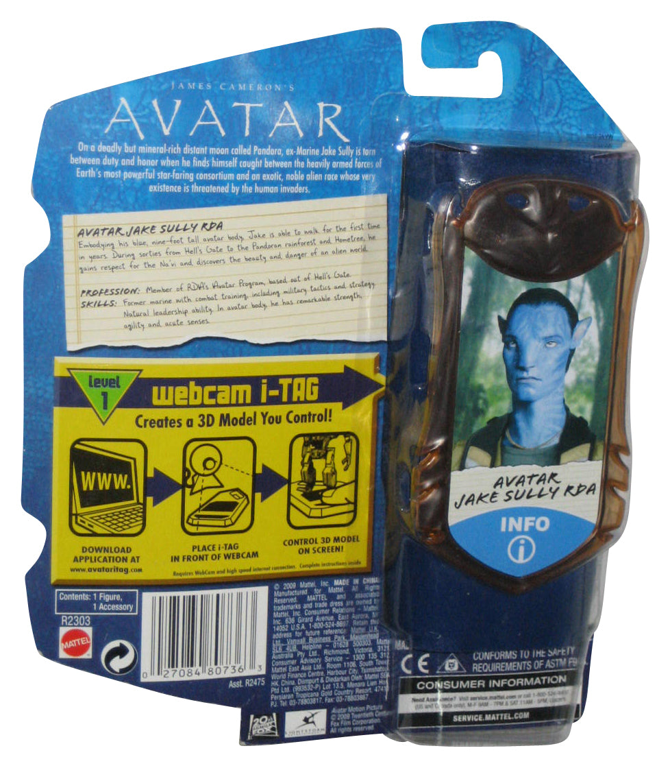 James Cameron's Avatar Jake Sully RDA Collectible (2009) Mattel Action Figure