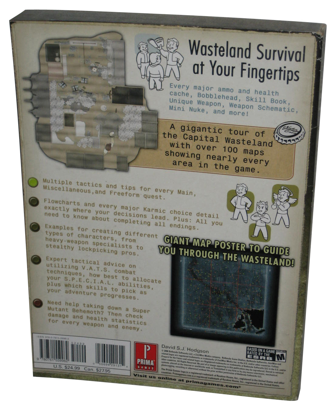 Fallout 3 Prima Games Official Strategy Guide Book