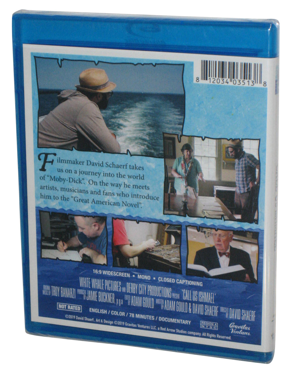 Call Us Ishmael Blu-Ray DVD - (Laurie Anderson / Nathaniel Philbrick)