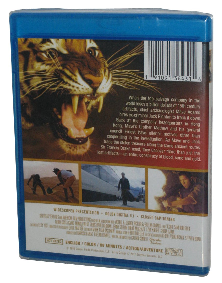 Blood, Sand & Gold Blu-Ray DVD - (Aaron Costa Ganis / Monica West / Christopher Redman)