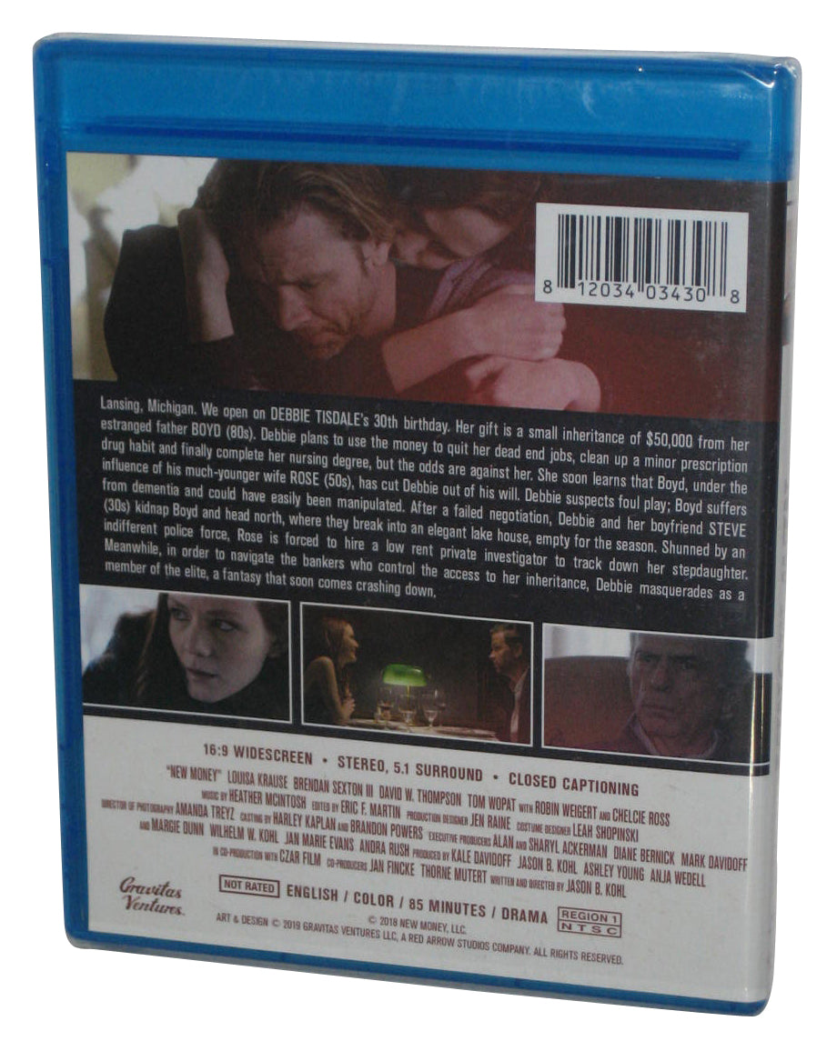 New Money Blu-Ray DVD - (Louisa Krause / Brendan Sexton III)