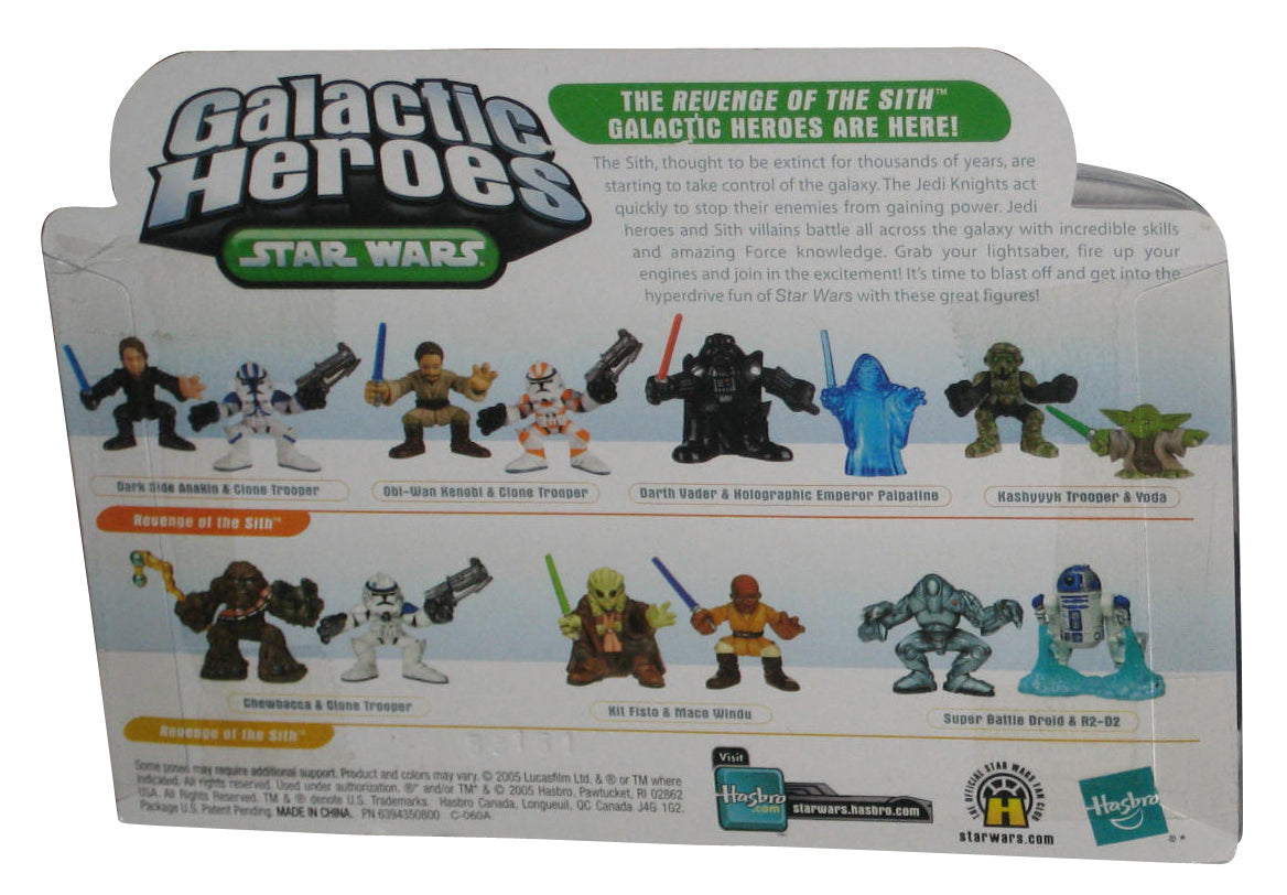 Star Wars Galactic Heroes (2005) Dark Side Anakin & Clone Trooper Hasbro Figure Set