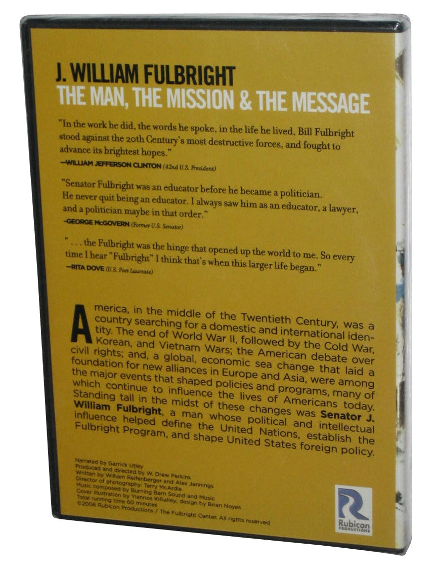 Fulbright The Man Mission And Message (2006) DVD