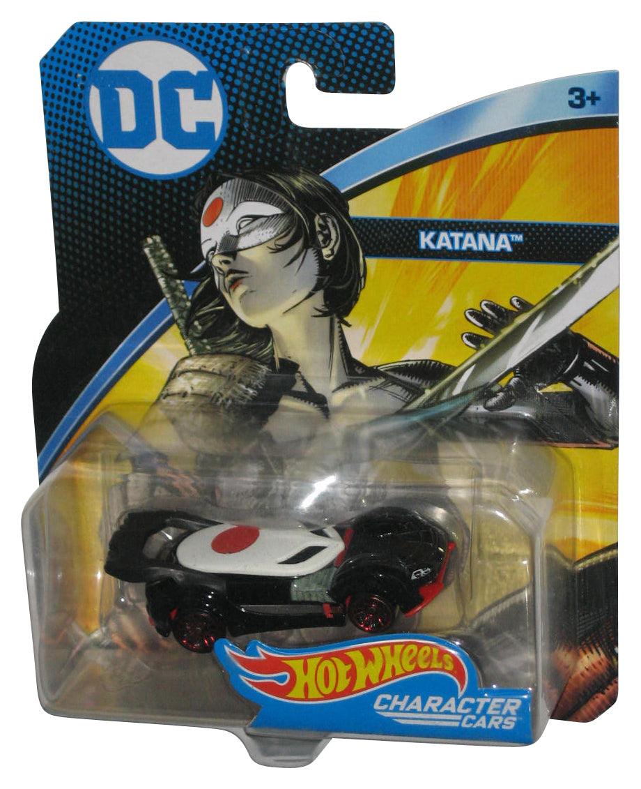 DC Universe Katana Character Cars Hot Wheels (2016) Mattel Die-Cast Toy Car