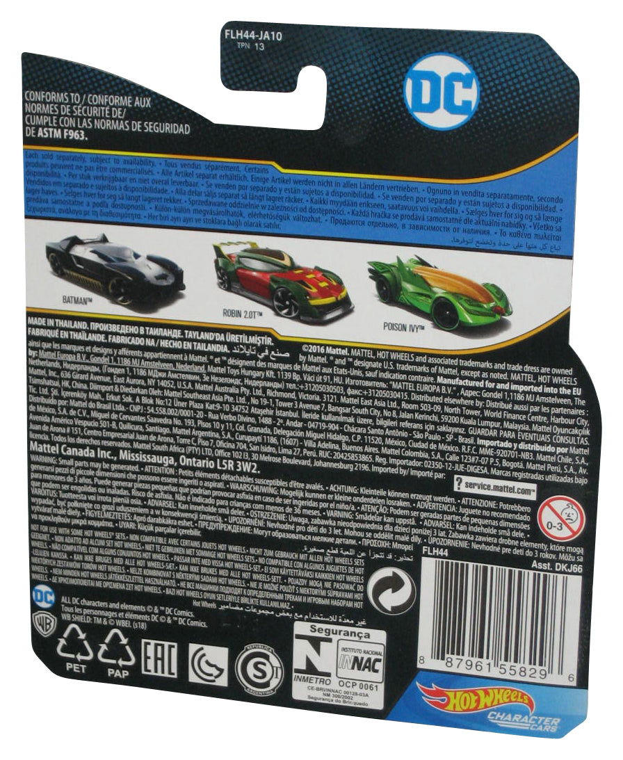 DC Comics The Flash Character Cars Hot Wheels (2016) Mattel Die-Cast Toy Car