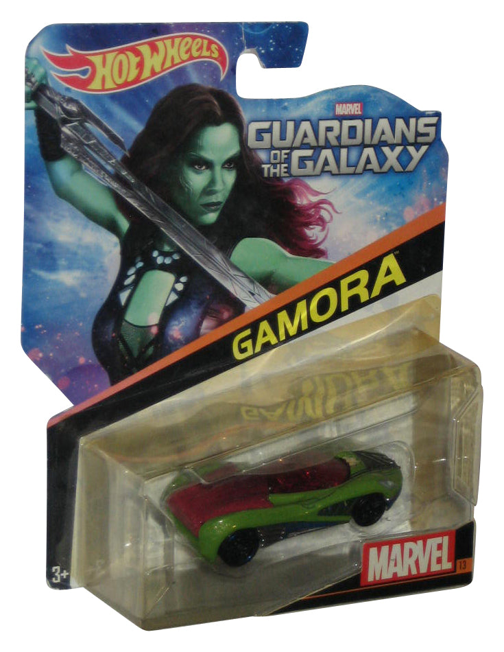 Marvel Guardians of The Galaxy Gamora (2014) Hot Wheels Toy Car #13 - (Minor Wear)