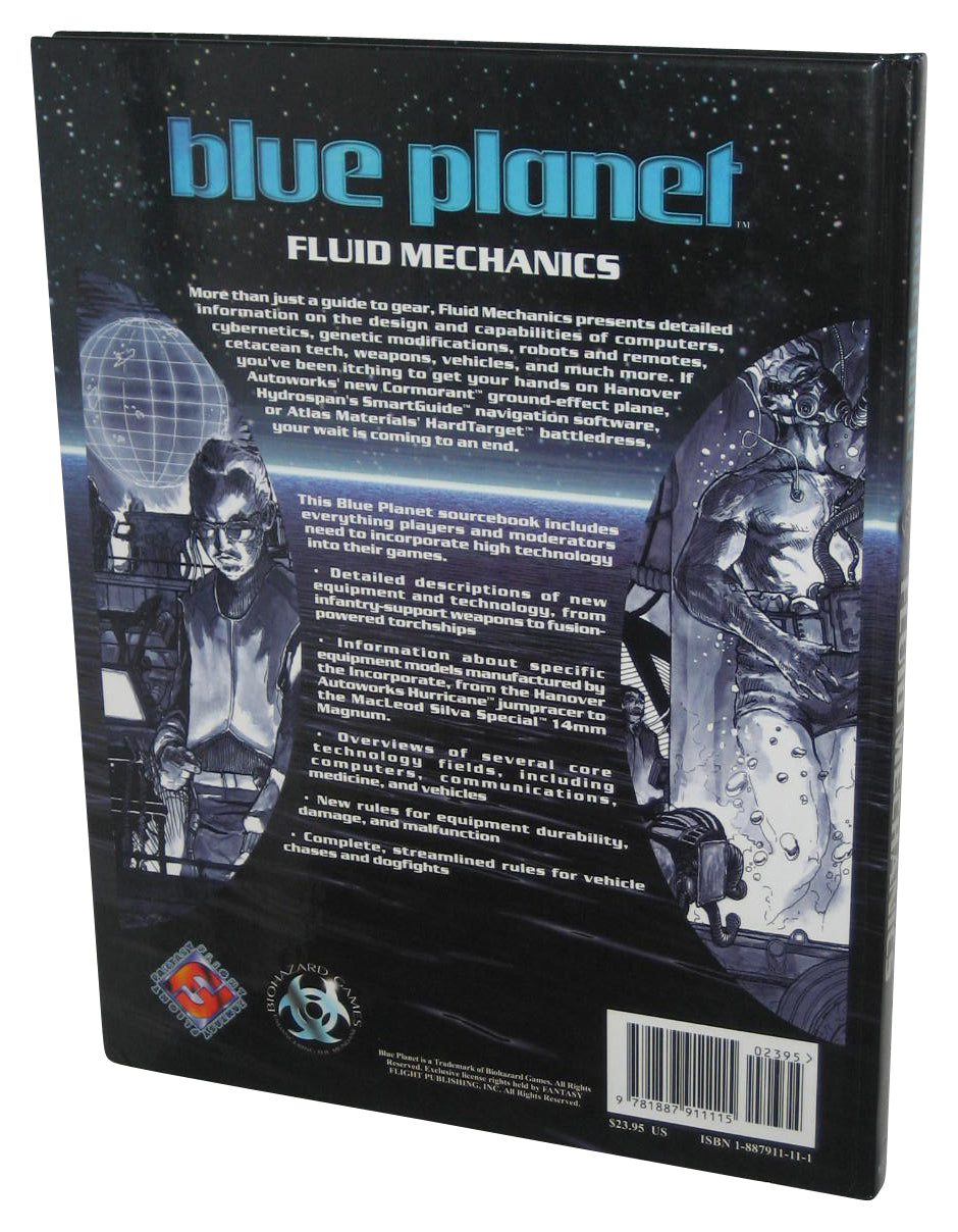 xBlue Planet V2 Fluid Mechanics (2000) Biohazard Games Hardcover Book