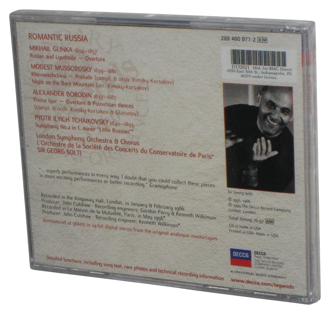 Romantic Russia Solti London Symphony Orchestra Music CD