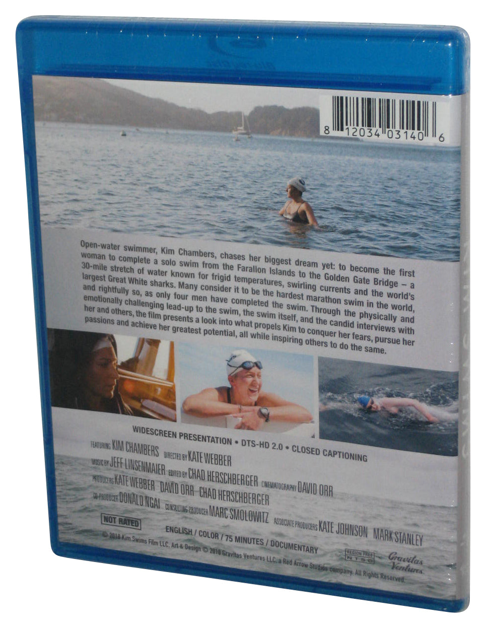 Kim Swims Blu-Ray DVD
