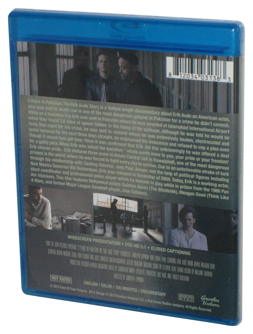 3 Years In Pakistan: The Erik Aude Story Blu-Ray DVD