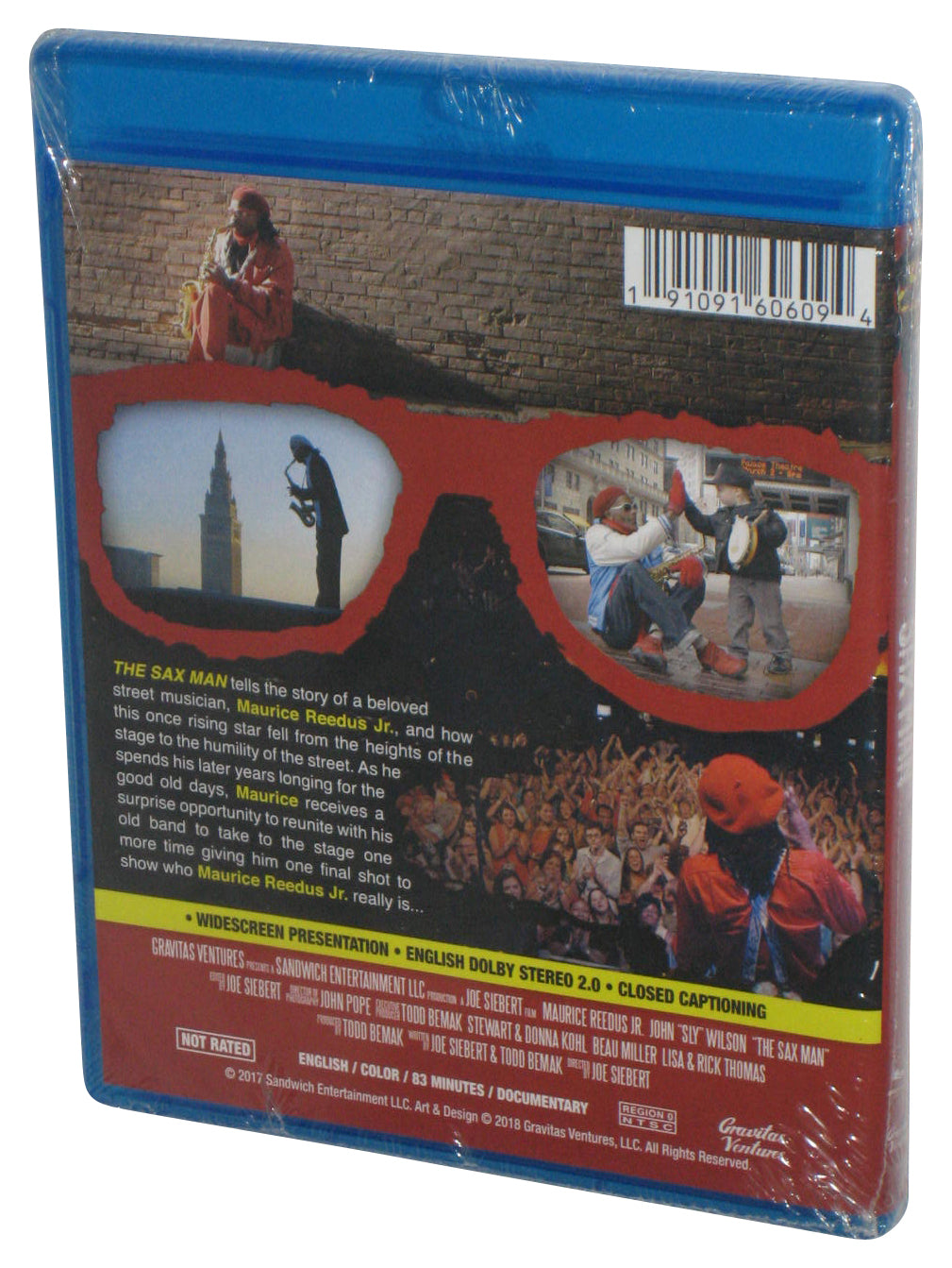 The Sax Man Blu-Ray DVD - (Maurice Reedus Jr. / John "Sly" Wilson)