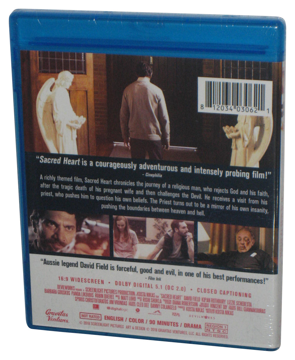 Sacred Heart Blu-Ray DVD - (David Field / Kipan Rothbury)