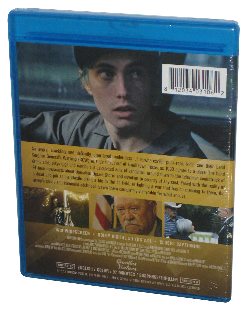 An American in Texas Blu-Ray DVD - (James Paxton / Charlotte Best)