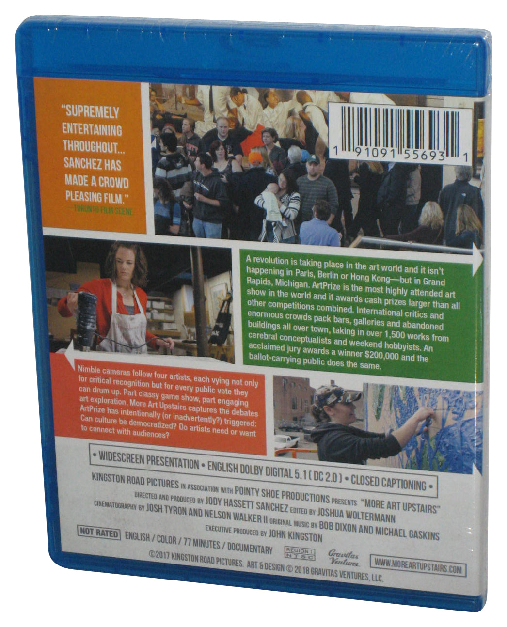 More Art Upstairs Blu-Ray DVD - (Judith Braun / Kevin Buist)