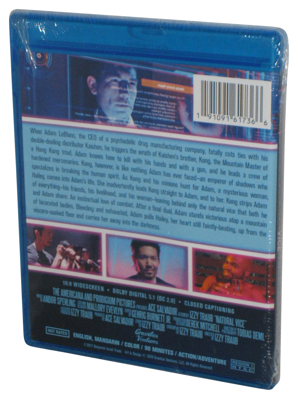 Natural Vice Blu-Ray DVD - (Izzy Traub)