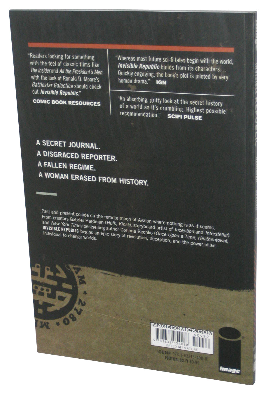 Invisible Republic Vol. 1 (2015) Image Comics Paperback Book