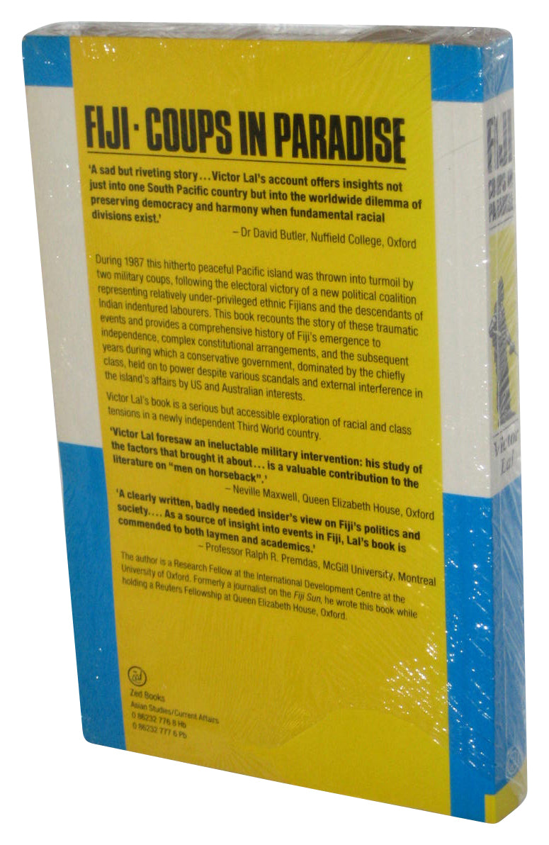 FIJI Coups In Paradise Race Politics and Military Intervention Paperback Book - (Victor Lal)