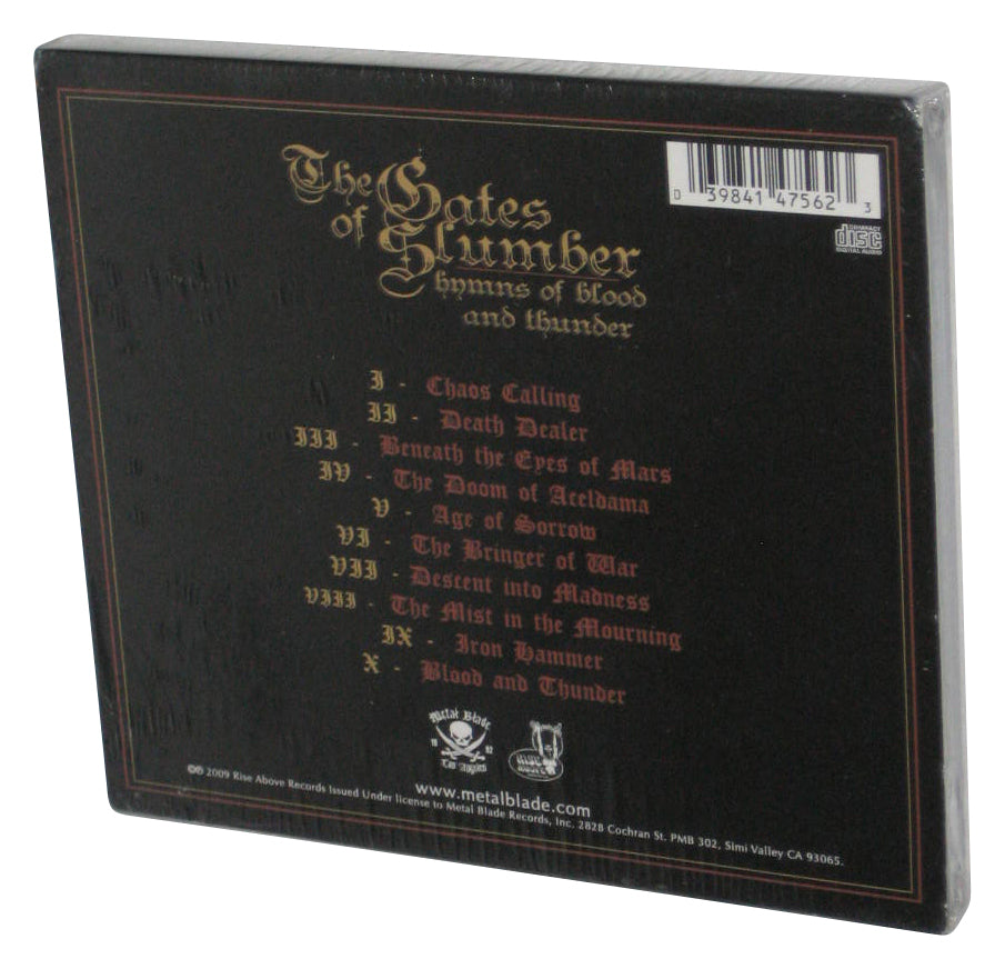 The Gates of Slumber Hymns of Blood & Thunder Audio Music CD