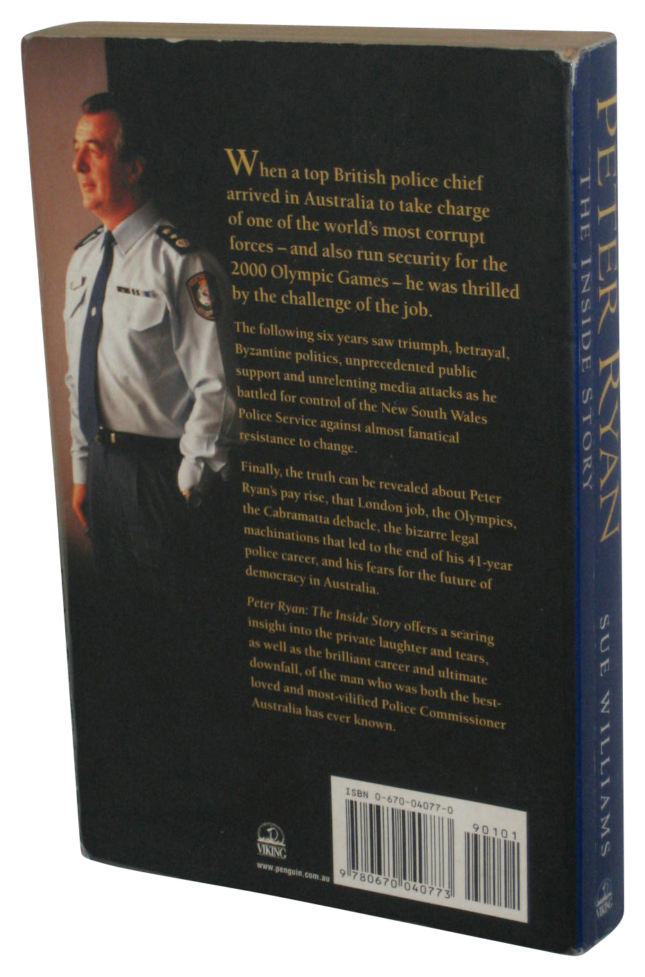 Peter Ryan the Inside Story (2002) Paperback Book - (Sue Williams)