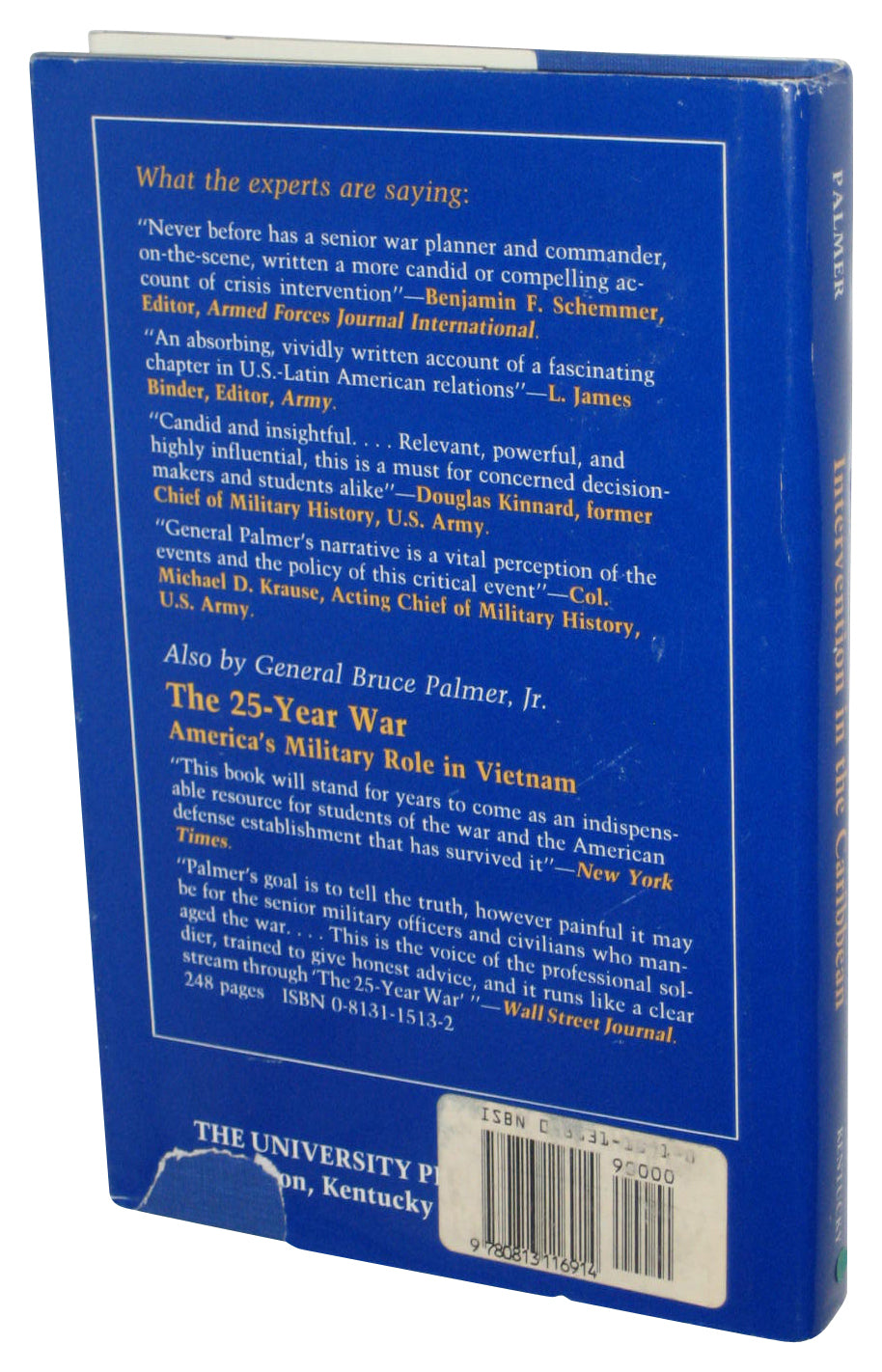 Intervention In The Caribbean (1989) Hardcover Book - (The Dominican Crisis of 1965)