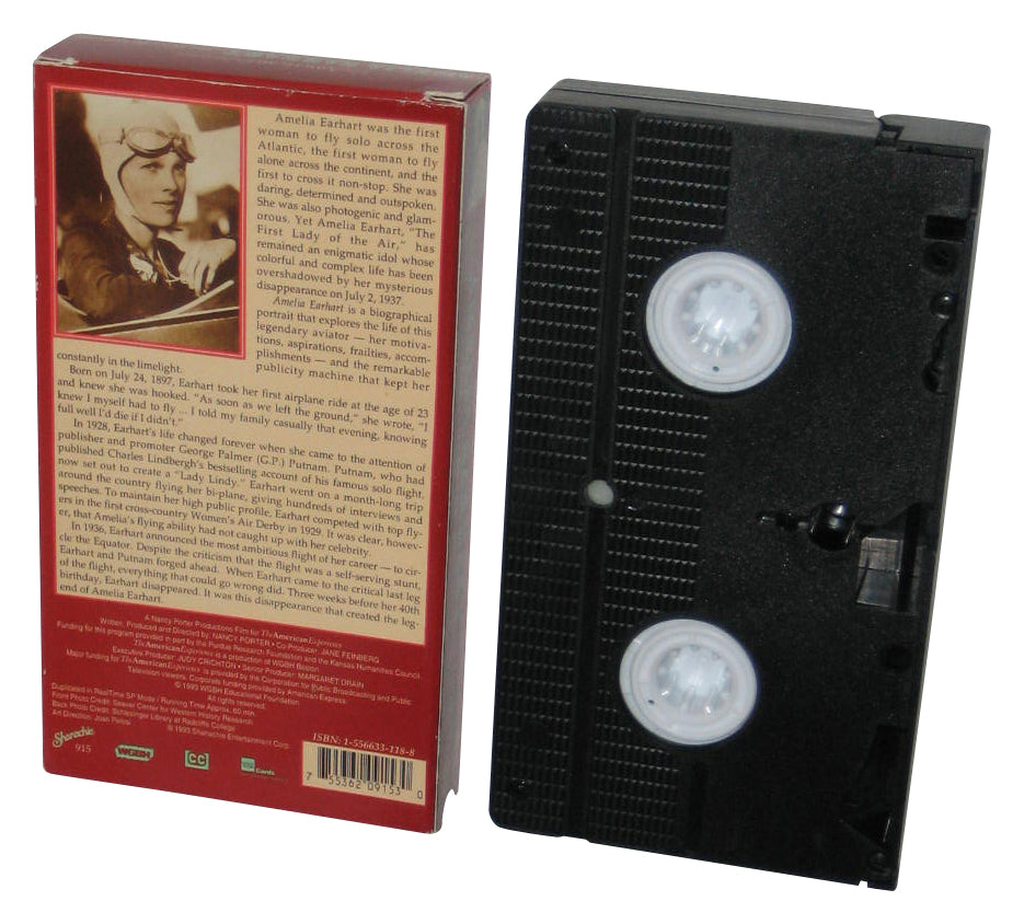 Amelia Earhart Price of Courage (1993) VHS Tape