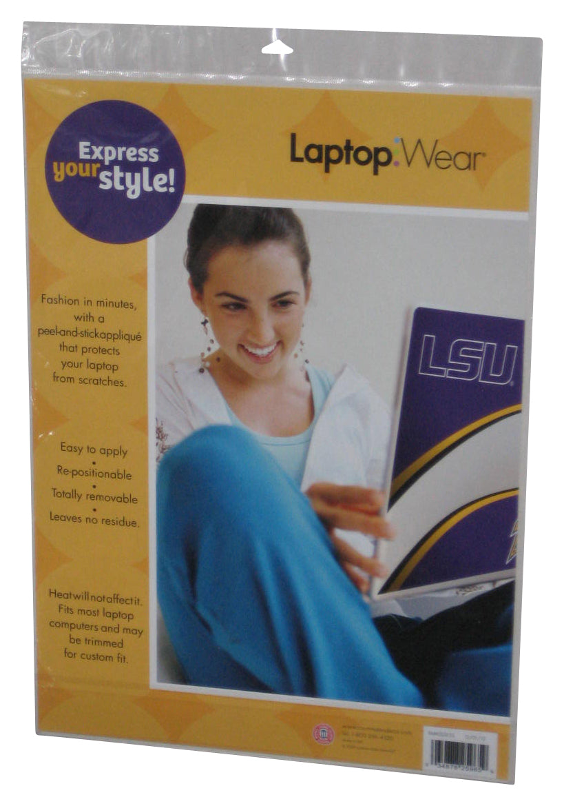 University of LSU Tigers Roommates Peel and Stick Laptop Wear Sticker RMK0231SS