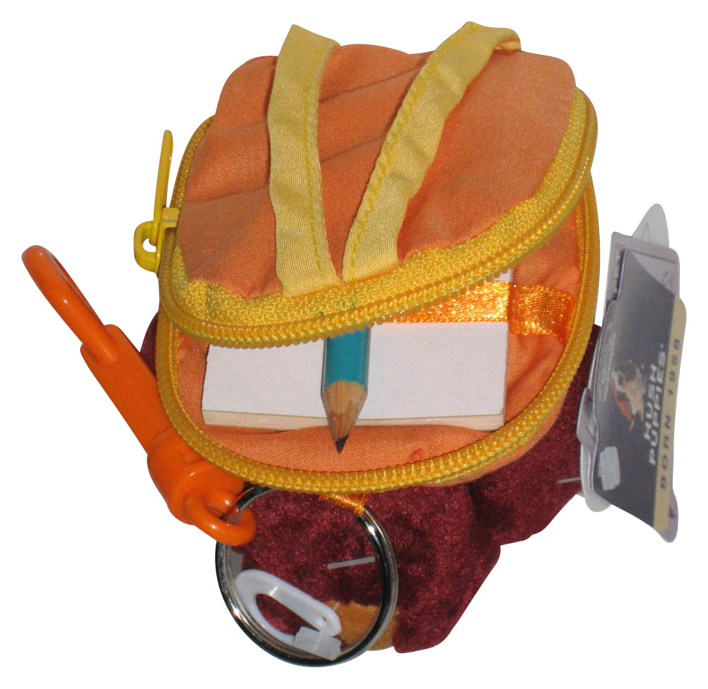 Hush Puppies Applause Scribbe Pet Plush w/ Pencil & Writing Pad Inside Mini Backpack
