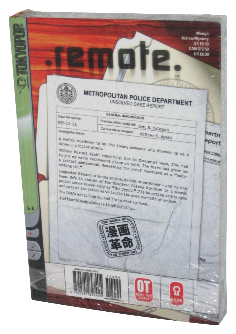Remote Vol. 1 (2004) Tokyopop Anime Manga Paperback Book