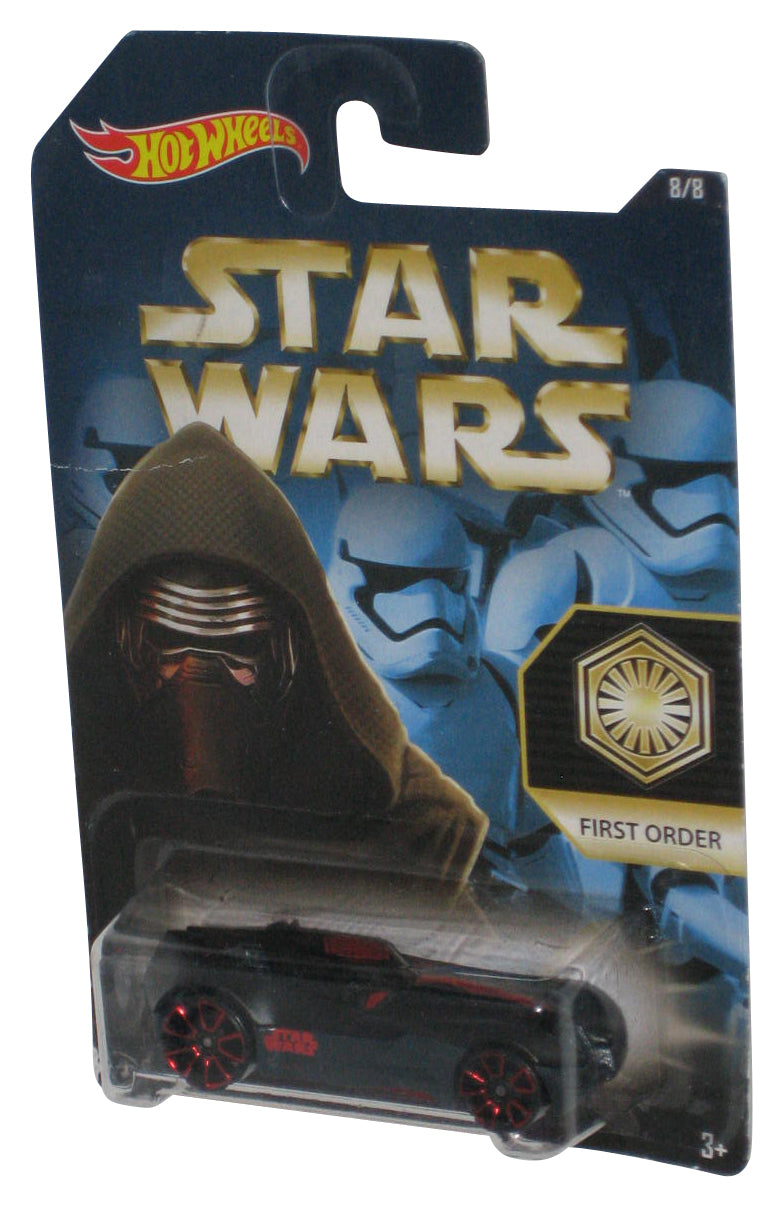 Star Wars Hot Wheels (2015) First Order Ettorium Kylo Ren Toy Car 8/8 - (Minor Shelf Wear)