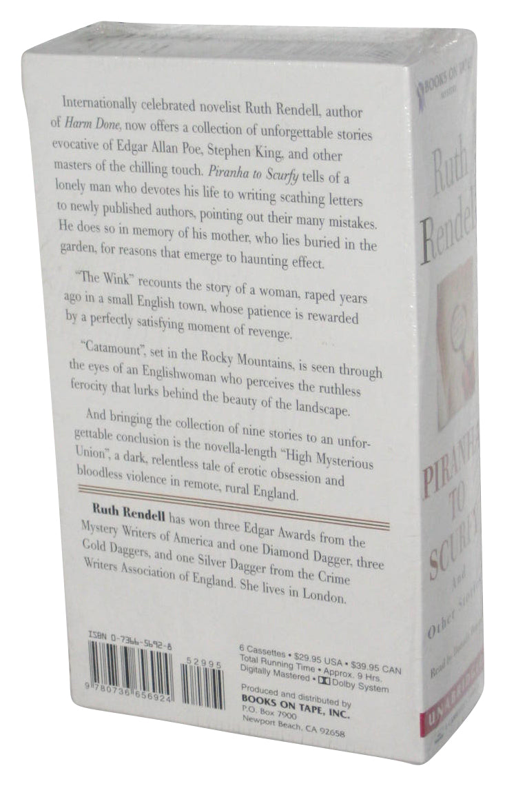 Piranha To Scurfy And Other Stories (2001) Unabridged Audio Cassette Audiobook