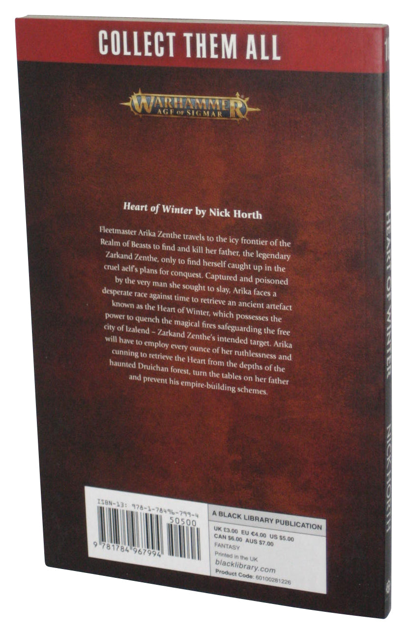 Warhammer 40,000 Age of Sigmar Heart of Winter Paperback Book - (Novella Series 1)