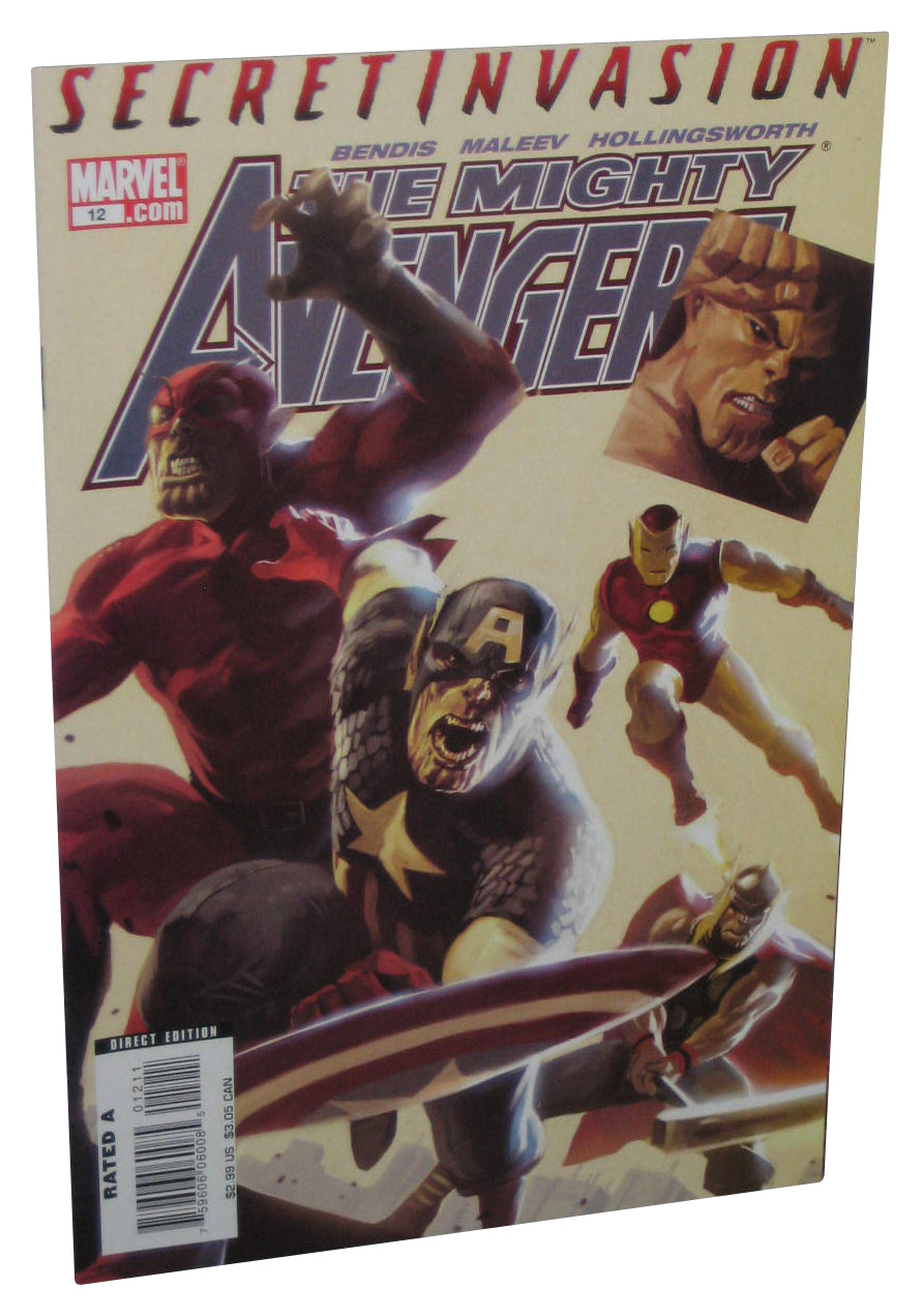Marvel Secret Invasion The Mighty Avengers Comic Book Issue #12